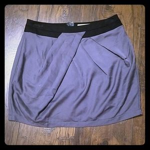 Lush front draped skirt